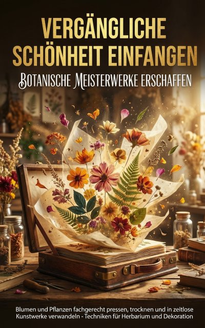 'Cover von Vergängliche Schönheit Einfangen: Botanische Meisterwerke Erschaffen'-Cover
