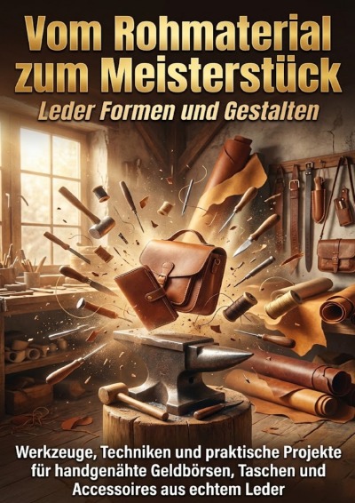'Cover von Vom Rohmaterial zum Meisterstück: Leder Formen und Gestalten'-Cover