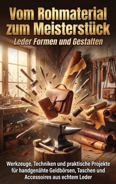 'Cover von Vom Rohmaterial zum Meisterstück: Leder Formen und Gestalten'-Cover