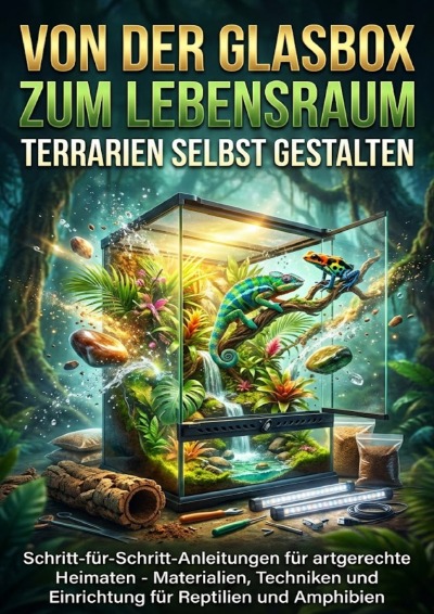 'Cover von Von der Glasbox zum Lebensraum: Terrarien Selbst Gestalten'-Cover