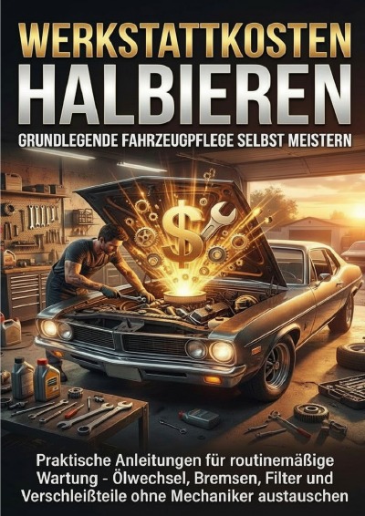'Cover von Werkstattkosten Halbieren: Grundlegende Fahrzeugpflege Selbst Meistern'-Cover