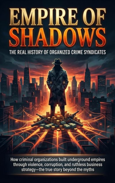 'Cover von Empire of Shadows: The Real History of Organized Crime Syndicates'-Cover