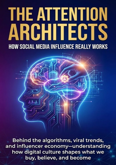 'Cover von The Attention Architects: How Social Media Influence Really Works'-Cover