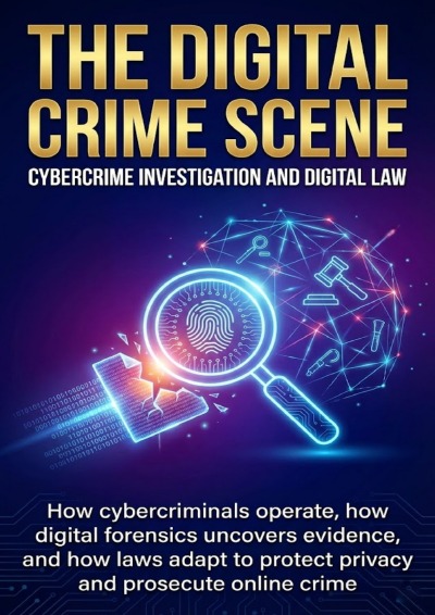 'Cover von The Digital Crime Scene: Cybercrime Investigation and Digital Law'-Cover