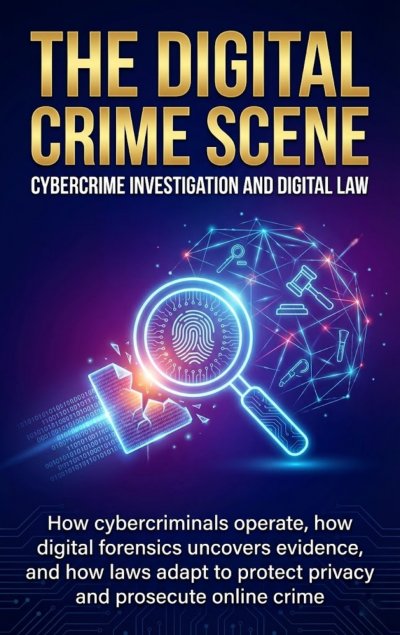 'Cover von The Digital Crime Scene: Cybercrime Investigation and Digital Law'-Cover
