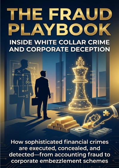 'Cover von The Fraud Playbook: Inside White Collar Crime and Corporate Deception'-Cover