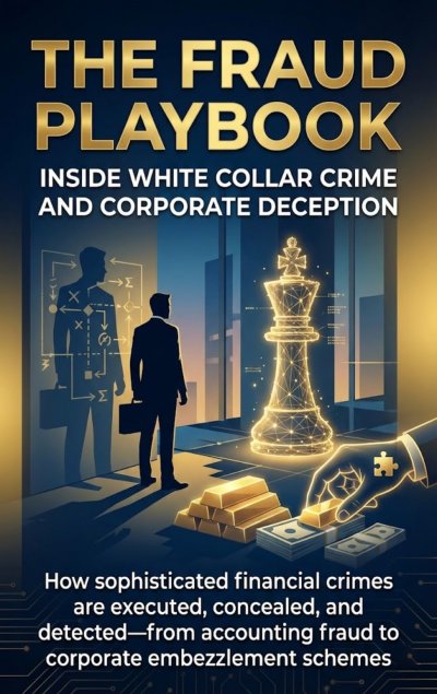 'Cover von The Fraud Playbook: Inside White Collar Crime and Corporate Deception'-Cover