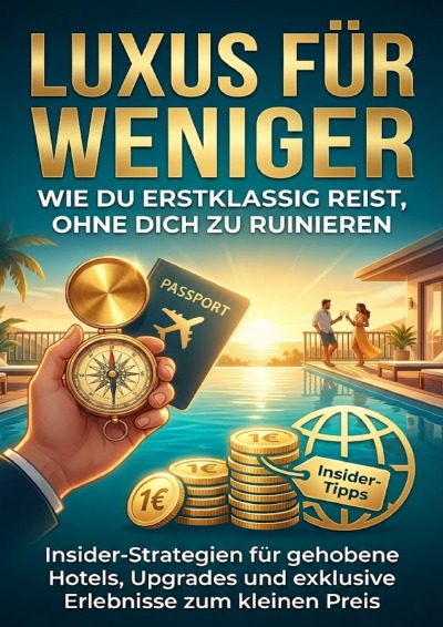 'Cover von Luxus für weniger: Wie du erstklassig reist, ohne dich zu ruinieren'-Cover