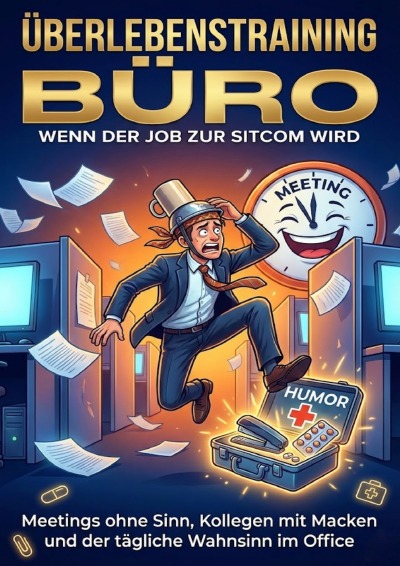 'Cover von Überlebenstraining Büro: Wenn der Job zur Sitcom wird'-Cover