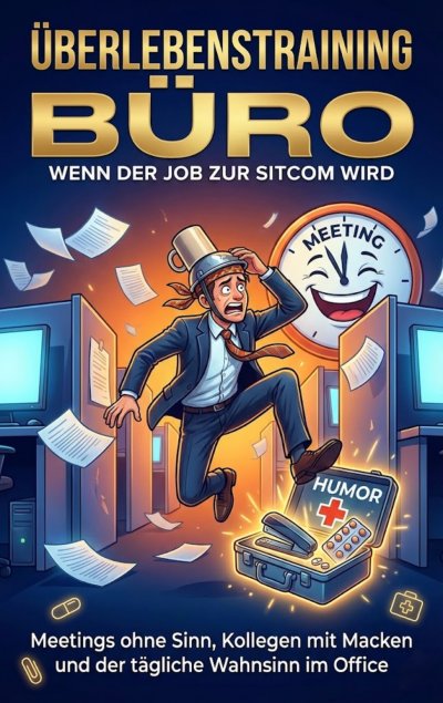 'Cover von Überlebenstraining Büro: Wenn der Job zur Sitcom wird'-Cover