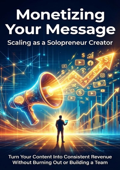 'Cover von Monetizing Your Message: Scaling as a Solopreneur Creator'-Cover