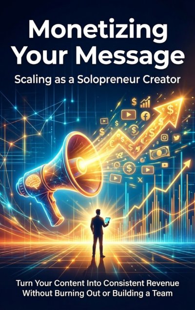 'Cover von Monetizing Your Message: Scaling as a Solopreneur Creator'-Cover