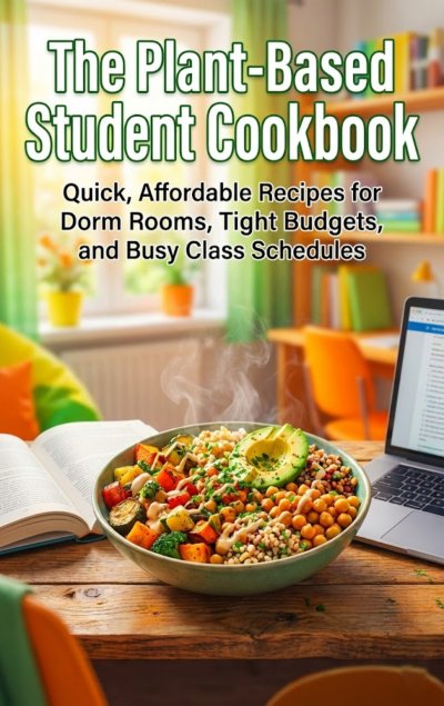 'Cover von The Plant-Based Student Cookbook'-Cover