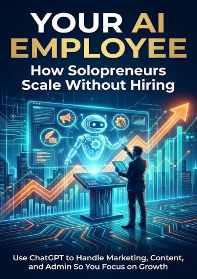 'Cover von Your AI Employee: How Solopreneurs Scale Without Hiring'-Cover