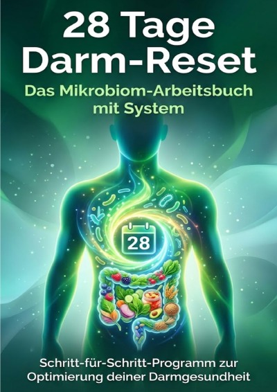 'Cover von 28 Tage Darm-Reset: Das Mikrobiom-Arbeitsbuch mit System'-Cover