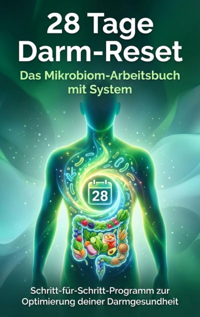 'Cover von 28 Tage Darm-Reset: Das Mikrobiom-Arbeitsbuch mit System'-Cover
