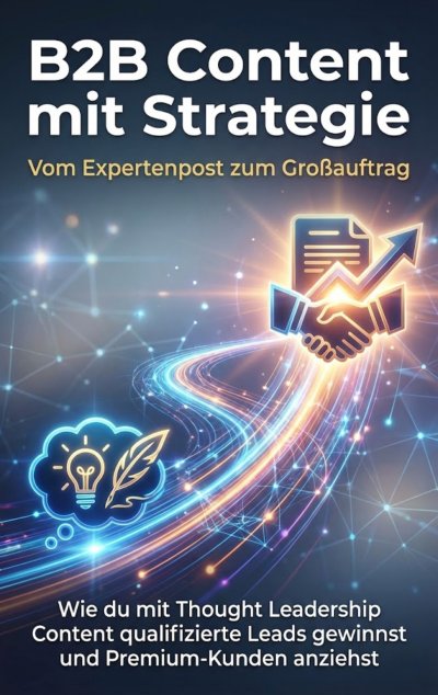 'Cover von B2B Content mit Strategie: Vom Expertenpost zum Großauftrag'-Cover