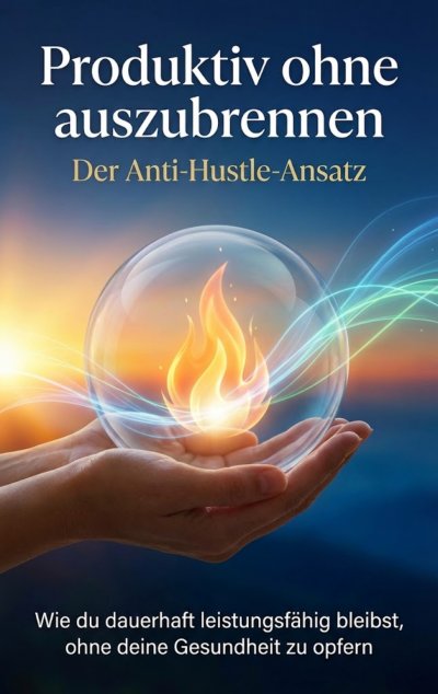 'Cover von Produktiv ohne auszubrennen: Der Anti-Hustle-Ansatz'-Cover