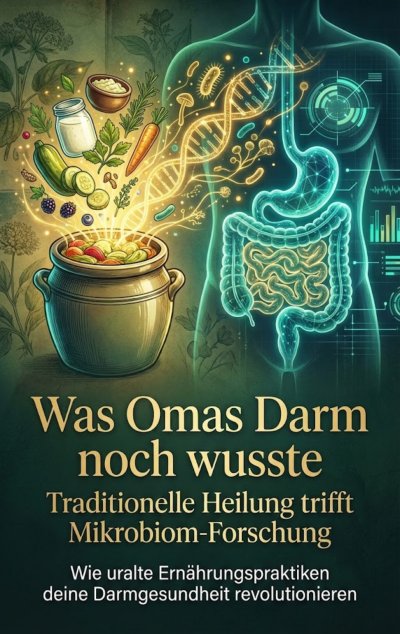 'Cover von Was Omas Darm noch wusste: Traditionelle Heilung trifft Mikrobiom-Forschung'-Cover