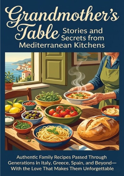 'Cover von Grandmother’s Table: Stories and Secrets from Mediterranean Kitchens'-Cover