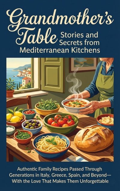 'Cover von Grandmother’s Table: Stories and Secrets from Mediterranean Kitchens'-Cover