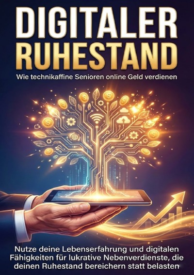'Cover von Digitaler Ruhestand: Wie technikaffine Senioren online Geld verdienen'-Cover