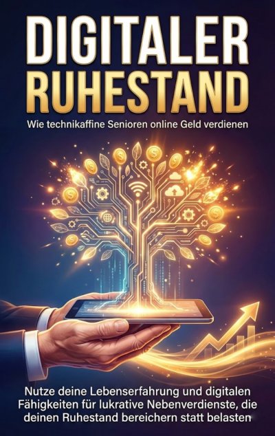 'Cover von Digitaler Ruhestand: Wie technikaffine Senioren online Geld verdienen'-Cover