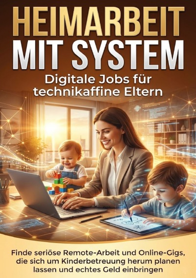 'Cover von Heimarbeit mit System: Digitale Jobs für technikaffine Eltern'-Cover