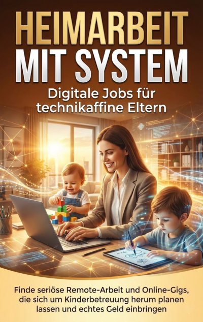 'Cover von Heimarbeit mit System: Digitale Jobs für technikaffine Eltern'-Cover