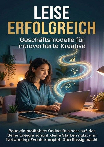 'Cover von Leise erfolgreich: Geschäftsmodelle für introvertierte Kreative'-Cover