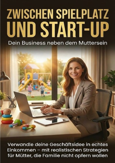 'Cover von Zwischen Spielplatz und Start-up: Dein Business neben dem Muttersein'-Cover