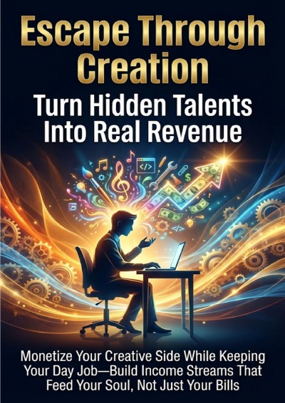 'Cover von Escape Through Creation: Turn Hidden Talents Into Real Revenue'-Cover