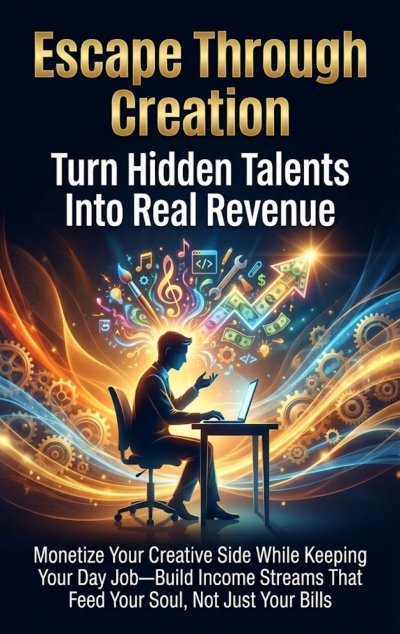 'Cover von Escape Through Creation: Turn Hidden Talents Into Real Revenue'-Cover