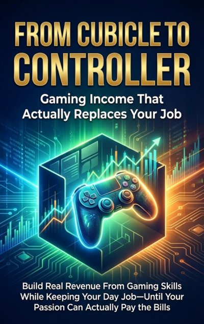 'Cover von From Cubicle to Controller: Gaming Income That Actually Replaces Your Job'-Cover