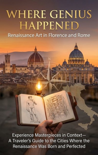 'Cover von Where Genius Happened: Renaissance Art in Florence and Rome'-Cover