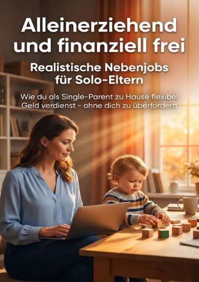 'Cover von Alleinerziehend und finanziell frei: Realistische Nebenjobs für Solo-Eltern'-Cover