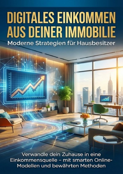 'Cover von Digitales Einkommen aus deiner Immobilie: Moderne Strategien für Hausbesitzer'-Cover