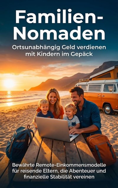 'Cover von Familien-Nomaden: Ortsunabhängig Geld verdienen mit Kindern im Gepäck'-Cover