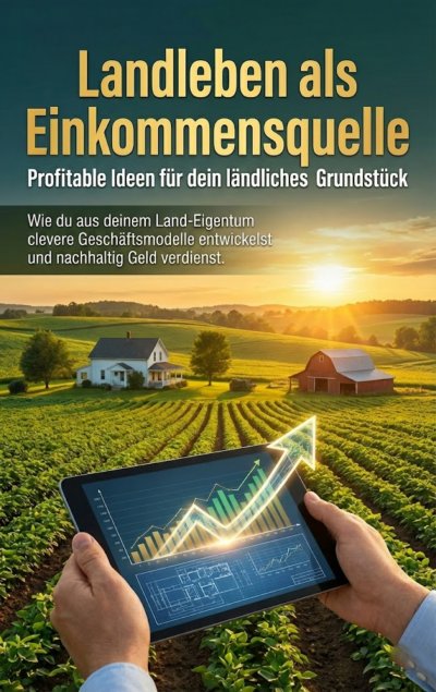 'Cover von Landleben als Einkommensquelle: Profitable Ideen für dein ländliches Grundstück'-Cover