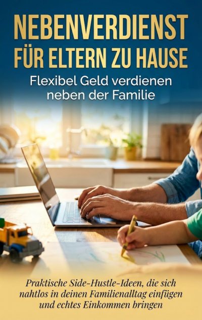'Cover von Nebenverdienst für Eltern zu Hause: Flexibel Geld verdienen neben der Familie'-Cover