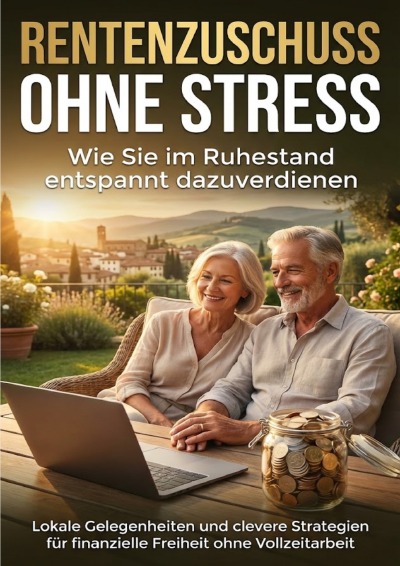 'Cover von Rentenzuschuss ohne Stress: Wie Sie im Ruhestand entspannt dazuverdienen'-Cover