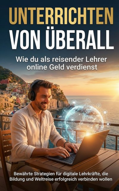 'Cover von Unterrichten von überall: Wie du als reisender Lehrer online Geld verdienst'-Cover