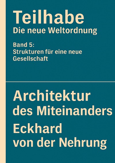 'Cover von Teilhabe – Die neue Weltordnung'-Cover