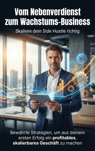 'Cover von Vom Nebenverdienst zum Wachstums-Business: Skaliere dein Side Hustle richtig'-Cover