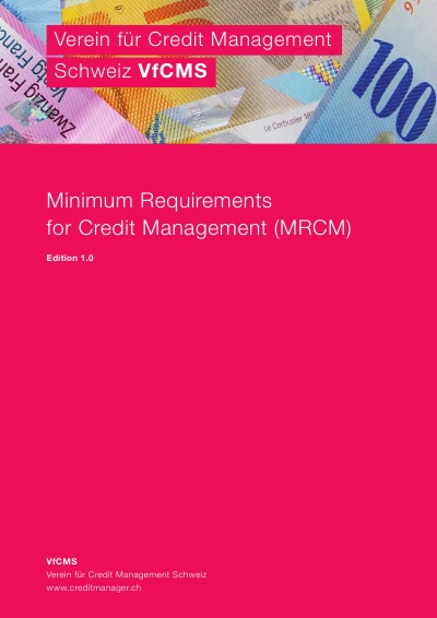 'Minimum Requirements for Credit Management (MRCM)'-Cover