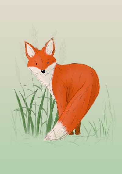 'Cover von Notizheft fuchsverliebt Enno'-Cover