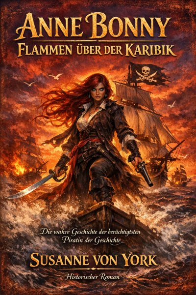 'Cover von Anne Bonny – Flammen über der Karibik'-Cover