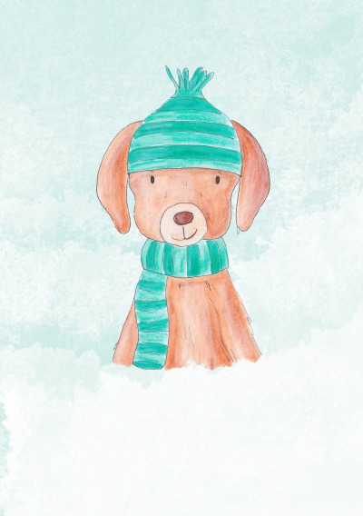 'Cover von Notizheft Ringelpiez Hanno Hund'-Cover