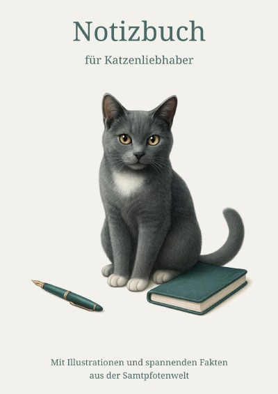 'Cover von Notizbuch für Katzenliebhaber'-Cover