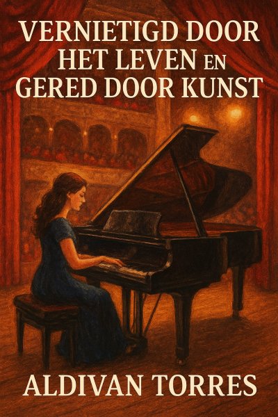 'Cover von Vernietigd Door het Leven en Gered Door Kunst'-Cover
